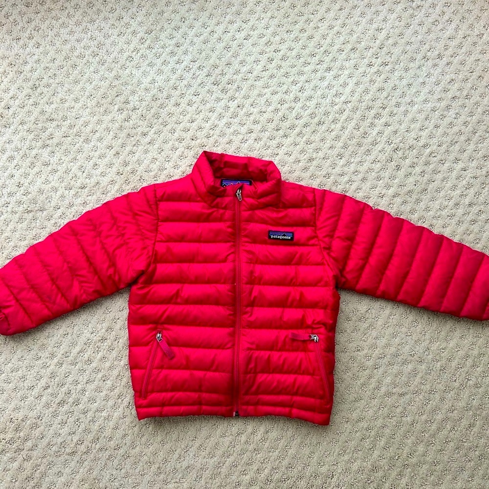 Patagonia Kids Red Puffer Jacket